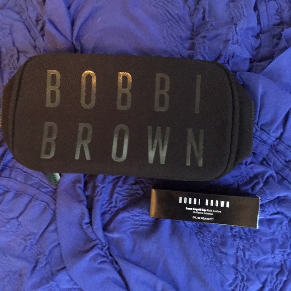 Bobbi Brown Other - NWT BB Sparkling Sand Luxe Lip and Cosmetic Case